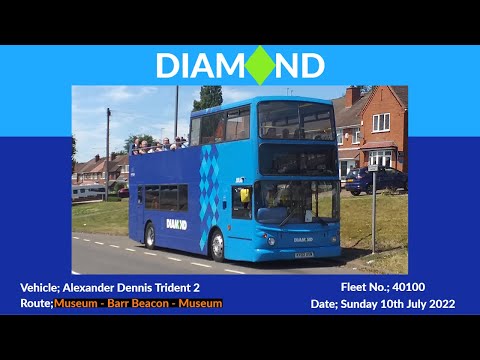 Diamond | Alexander Dennis Trident 2 | 40100 (KV02USN)