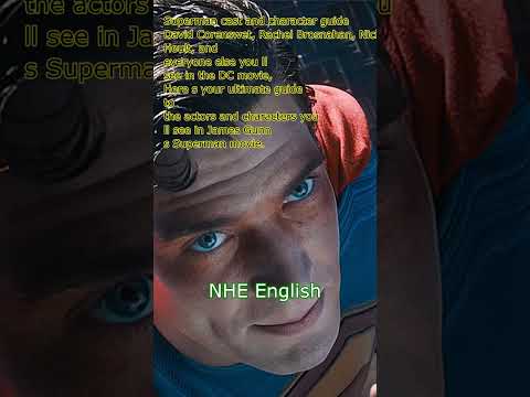 Superman cast and character guide: David Corenswet, Rachel Brosnahan, Nicholas Hoult, and everyone e