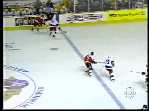 Winnipeg Jets VS Calgary Flames: Last HNIC Broadcast From Winnipeg Arena 04/06/96 - Part 12/15