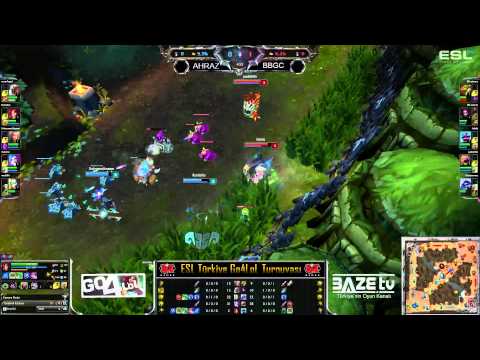 ESL Go4LoL 64. Hafta - Ahraz Esports vs. Blood Brothers GC (İlker"Razorblades"Karaş)