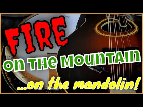 Fire on the Mountain … on the mandolin!