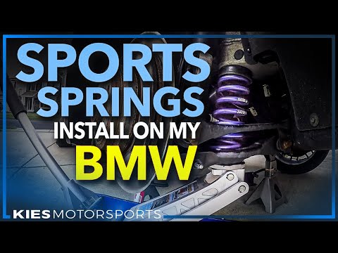 F30 BMW 328i H&R Sport Springs Install XDrive