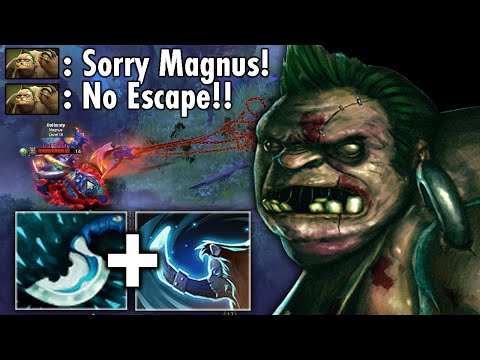 Sorry Magnus!! You Can't go anywhere!! - 100% Insane Pudge hook | Genius Pudge