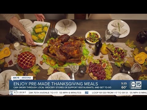 How to pick order pre-made Thanksgiving meals this year