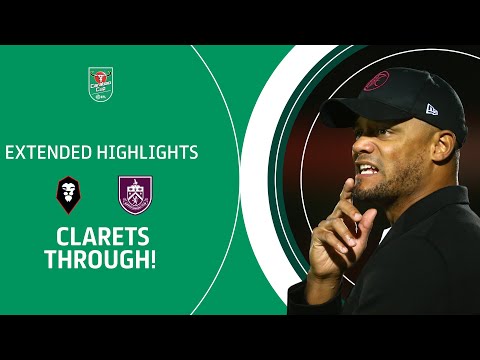 FC Salford City Manchester 0-4 FC Burnley   ( Cara...