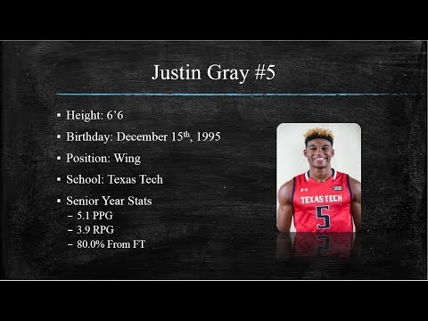 Justin Gray vs Baylor Draft Video!