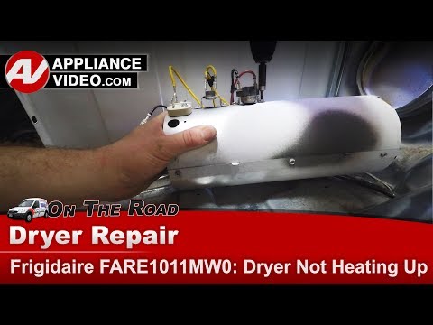 Frigidaire Dryer Repair - Not Heating - Heating Element
