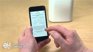 Video thumbnail for How To: Configuring Apple Airport Extreme without using a computer by Abt Electronics