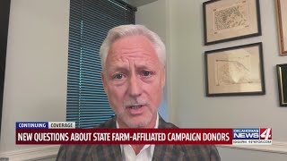 New questions about state farm affiliated campaign donors