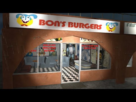 I VISITED BON'S BURGERS...! GARRY'S MOD
