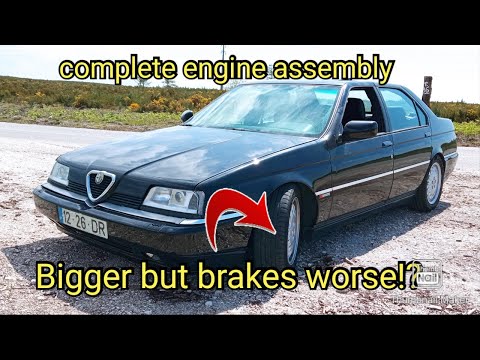 Bigger brakes but its worse!? What causes and solutions? Final assembly 164 V6 Turbo "Busso"