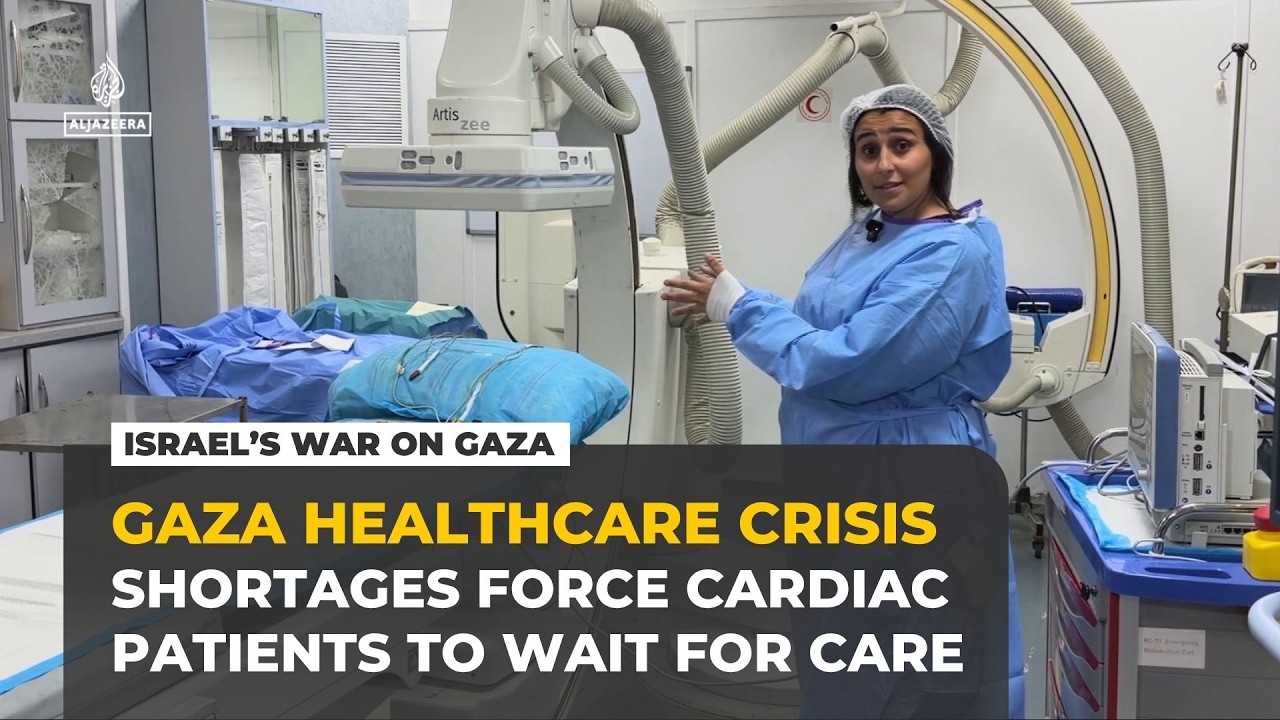 Gaza’s only cardiac catheter unit leaves hundreds of heart patients waiting for care