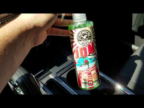 how to use chemical guys air freshener odor eliminator JDM Squash