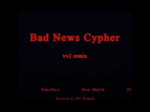 Bad News Cypher vol.1 - vv2 remix (lIlBOI, TakeOne, Don Malik, JUSTHIS) 1시간 반복