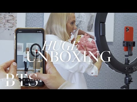 SheerLuxe Behind The Scenes | Georgie’s Huge Fashion, Interiors & Beauty Unboxing | BTS S12 Ep2