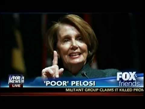 'Poor' Pelosi - Says Members Of Congress Living Paycheck To Paycheck - $174,000 A Yr - Fox & Friends