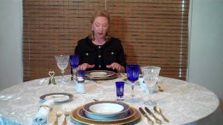 Dining - Table Etiquette Part 2 by Gloria Starr, Global Expert
