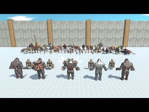 5 GORO & GHOR HAMMER VS 3X FACTION - Amal Revolt Battle Simulator