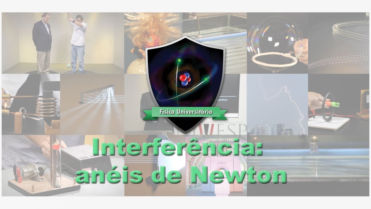 Interferência: anéis de Newton