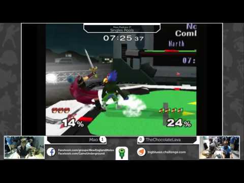 Mass Madness 17 SSBM - Mao (Marth) vs. TheChocolateLava (Falco) - Melee Pools