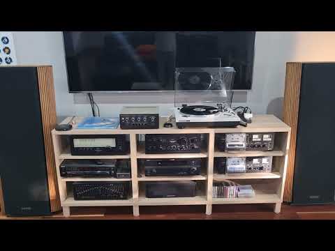 Legendary 1969 Sansui AU-222 Integrated Amp Fully Restored. Demo Dire Straits So Far Away