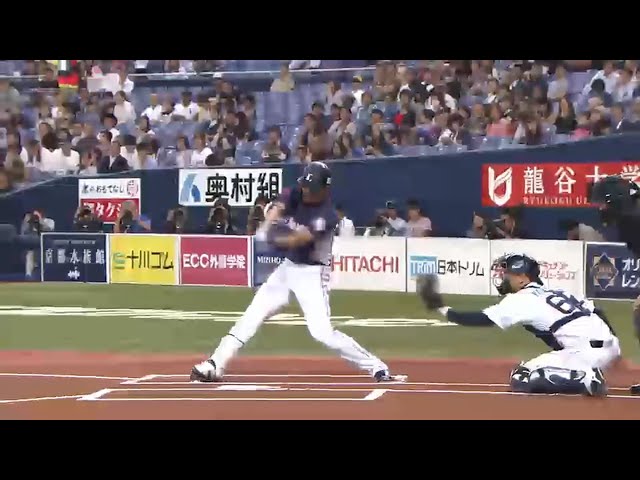 【1回表】イチローに並んだ!! ライオンズ・秋山歴代2位タイの210安打!! 2015/9/30 Bs-L