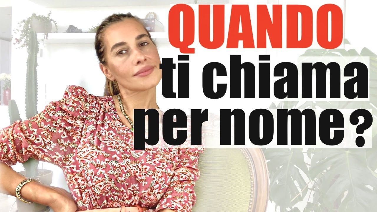 QUANDO IL NARCISISTA TI CHIAMA PER NOME!!💔