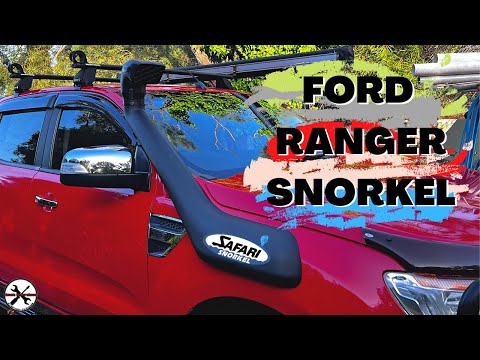 New 4X4 Safari Snorkel Install // Power Gains #arb4x4 #4x4diesels #fordranger
