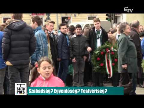 Sajtóprés: Március 15-i ünneplés – 2016. március 16.