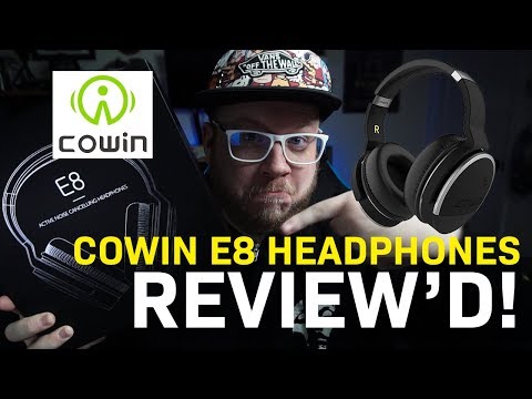 BOSE and BEATS Killers? Cowin E8 Bluetooth Over-the-Ear Active Noise Cancelling Headphones