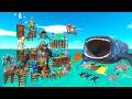 Parkour ZigZag Hunting Giant King Kong And Fights Sea Monsters Animal Revolt Battle Simulator