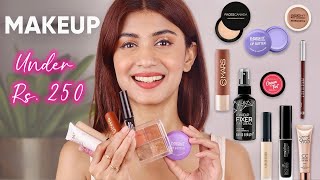 Makeup Products Under Rs.250 | Full Makeup Tutorial For Beginners | Sush Dazzles