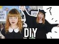 DIY Bat Wing Hooded Shirt Make Thrift Buy 26 Halloween Edition