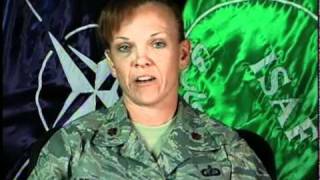 Speaking from Afghanistan
