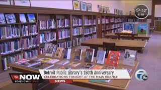 Detroit Public Library celebrating 150th anniversary
