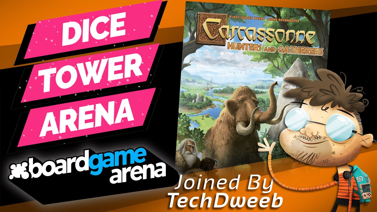 Carcassonne Hunters and Gatherers - Dice Tower Arena