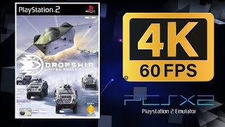 Dropship: United Peace Force | PS2 (PCSX2) | 4K UHD