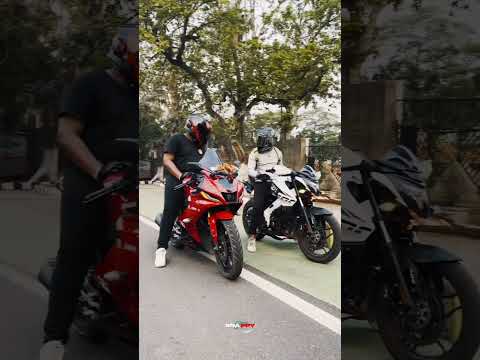 R15v4 vs ns200 drag race 💥 : #r15v4 #shortsvideo #ns200 #bikelover