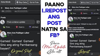 HOW TO REPOST OR UPDATE OUR POST IN FACEBOOK? | Wonder Mom