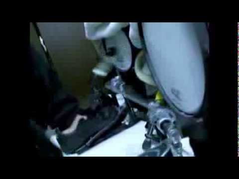 Worlds Fastest Double Bass - 540BPM - Foot Finger Single Stroke