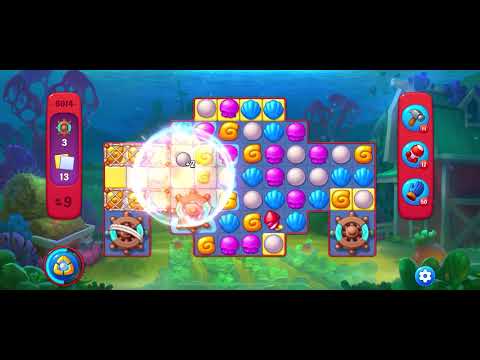 Fishdom Hard level 6014 no boosters