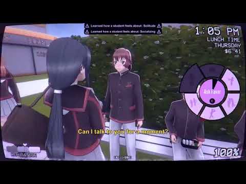Week 4 "Sumiko Tachibana" Elimination - Yandere Simulator 1980s Mode