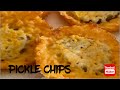 Keto Crispy Cheese Pickle Chips Watch To See My Rating Pickle Review Subscribe Viral Shorts