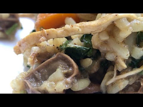 رز بالفول مع اللبن Fava beans pilaf recipe, with fresh fava, delicious legumes, chicken broth pilaf.