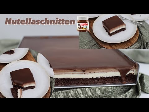 WARNING! RISK OF ADDICTION!! Creamy, delicious Nutella slices / en lezzetli Nutella Pastasi