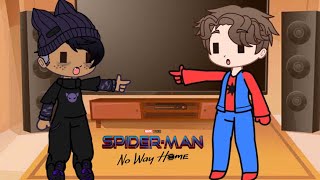 Spider Man and my friends reacts to Spider-Man No Way Home 🕷🕸Trailer | Gacha Club | KP Nest