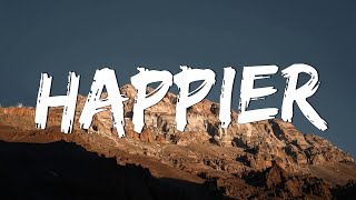Download lagu happier - Olivia Rodrigo (Lyric Video) || Madison Beer,Jamie Miller,... mp3