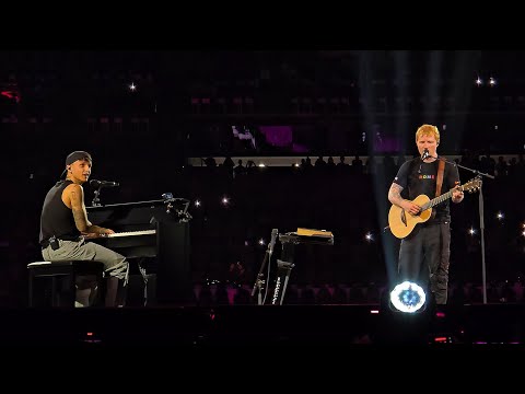 Ed Sheeran "Piccola Stella" (Feat. Ultimo) "The Mathematics Tour 2025" Live in Roma 14.06.2025