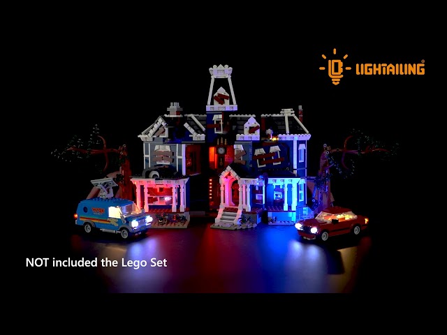 Vídeo relacionado con Kyglaring Juego de Luces LED Compatible con Lego Stranger Things: The Creel House 11370 Bloques de construcción, Control táctil (No Modelo)
