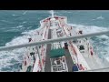 Bay Of Biscay 11m Waves In February 2020 No Rudder